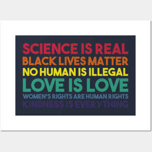 science is real Posters and Art